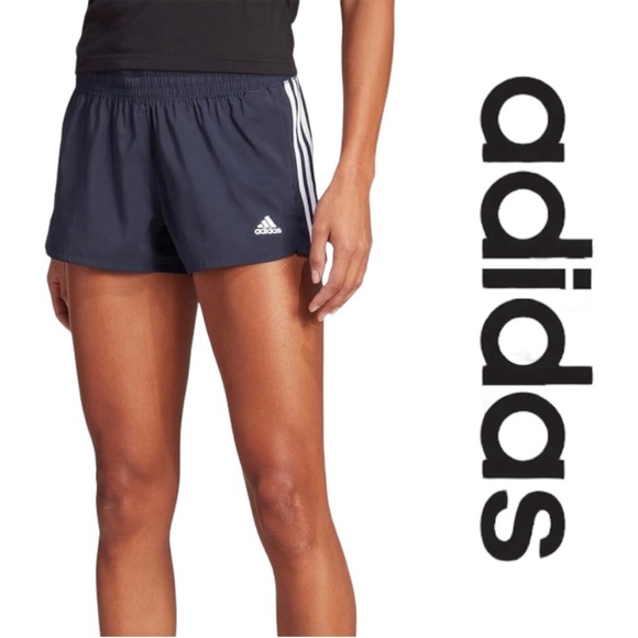 Adidas Aeroready Navy Running Shorts - Picture 7 of 8